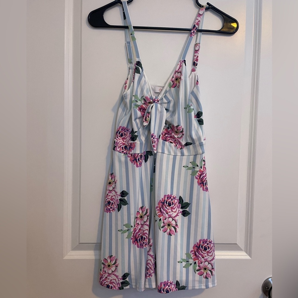 Candies Floral Romper (XS)
